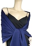 Pashmina/Silk Shawl Midnight Blue Pashmina/Silk Shawl Midnight Blue
