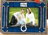Indianapolis Colts Art-Glass Horizontal Picture Frame