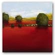 Paisaje V by Ivan Reyes 12"x12" Art Print Poster Latin
