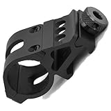 1" Diameter Offset Ring 45 Degree Side Mount for Flashlight/Laser