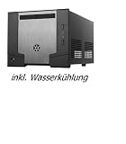 HeidePC® WASSERGEKÜHLTER GAMER Spezial MINI ITX PC – Das kleine Power- Packet – (Der Intel Quad-Core I5-760 (4×2,8GHz) mit Wasserkühlung (Wartungsfrei), Mainboard (USB 3.0 fähig), 8GB DDR3 RAM, Grafikkarte nVidia GeForce GTX 570 (1280MB), 1 TB HDD, SSD 240 GB, 6x Bluray Brenner, 80Plus Netzteil 600 Watt, ist geballter Spielespass pur und dazu HighEndGamer, HTPC und OfficePC in EINEM!