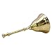 Traditional Religious Brass Gold Tone Hand Bell Handmade Prayer Bell Metal Art