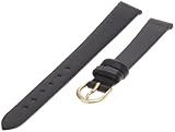 Timex Women's Q7B781 Calfskin 12mm Black Replacement Watchband Timex Women's Q7B781 Calfskin 12mm Black Replacement Watchband