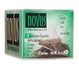 Novus Jasmine Green 100% Organic Tea, 50 Count Tea Bags