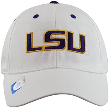 Collegiate Headwear Men's Louisiana State LSU Tigers Embroidered Cap