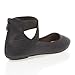 V-Luxury Womens 40-DANA19 Closed Toe Ballet Flats Ballerina Mary Jane Shoes