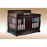 Charleston Crib in Chocolate