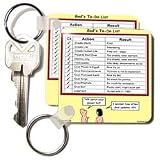 Athanasius - Gods To-Do List - Set Of 4 Key Chains