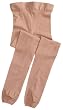 Capezio Girls 7-16 Microfiber Knit Transition Tight