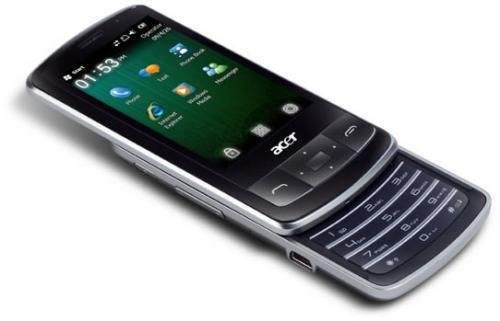 Unlocked ACER BeTOUCH E200 3G GPS Smart Phone Black - International version