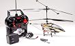 3 Channel Alloy Shark Outdoor Rc Remote Control Metal Frame Helicopter