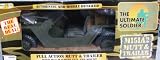 The Universal Soldier M151A2 Mutt Jeep & Trailer w/ M60 Machine Gun & Mount for 12 Inch Figures