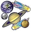 ACCENT PUNCH-OUTS SOLAR SYSTEM
