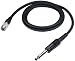 Audio-Technica ATGCW HI-Z Guitar Cable for the Uni Pack Transmitter