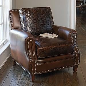 Rutledge Leather Club Chair - Frontgate