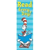 Eureka Dr. Seuss Bookmarks, Set of 36, Cat in The Hat Read Every Day (834280)