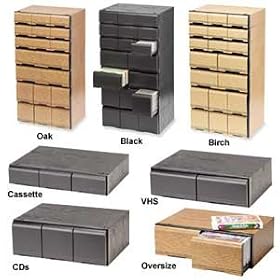 CD/VIDEO/CASSETTE/DVD DRAWERS