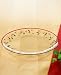 Pfaltzgraff Winterberry Etched and Hand-Painted 12-Inch Round Platter