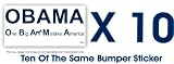 Anti Obama One Big A$$ Mistake America Bumper Sticker Ten Bumper Stickers
