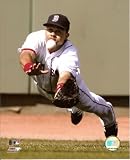Coco Crisp Red Sox Diving for Ball 8x10 Photo
