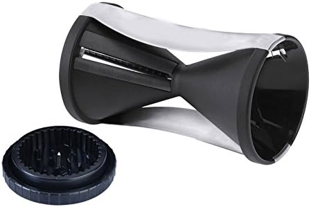 Veggie Spiralizer Vegetable Spiral Slicer Bundle Best Veggie, Zucchini Spaghetti Pasta Noodle Maker Slicer Vegetable Cutter Black