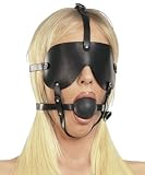 Produkt-Bild: Bondage Harness Ball Knebel mit Augenbinde
