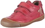 Bisgaard Schuh mit Klettverschluss 12150B, Unisex - Kinder Sneaker, Rot (granat 10), EU 24