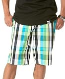 Sean John - Sean John Wide Plaid Shorts