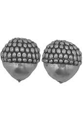 Sterling Silver Earrings Acorn Posts Studs Tiny Mini Oak Nut Stainless Steel Posts and Backs