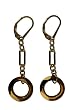 Cosmic Ring Dorado Dangle Earrings