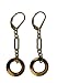 Cosmic Ring Dorado Dangle Earrings