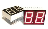 microtivity IS211 7-segment LED Display, 2 Digit Red Static Common Cathode (Pack of 2)