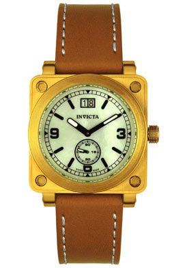 Invicta Women's 4440 Corduba Collection Lady Square Leather Watch