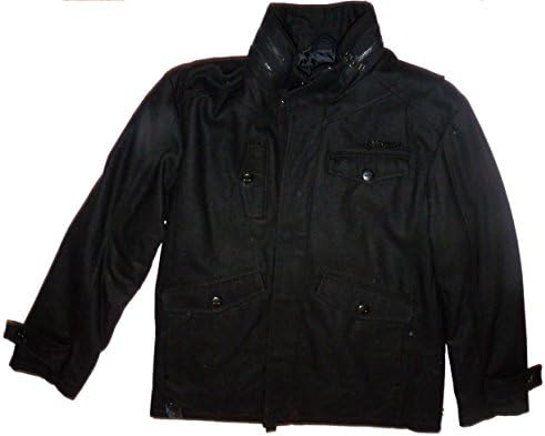 Rocawear Men's Wool Blend Black Jacket