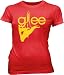 Glee TV Show Logo Join the Club Red Juniors/Ladies T-shirt Tee