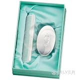 Empire Silver Sterling Boys Comb & Brush Set Oval