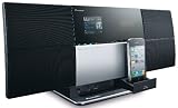 Pioneer X-SMC3-S Kompaktanlage (WiFi, Internet Radio, DLNA, 40 Watt, Apple AirPlay kompatibel, USB 2.0) silber/schwarz