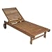 Patio Outdoor Wood Rio Chaise Lounge
