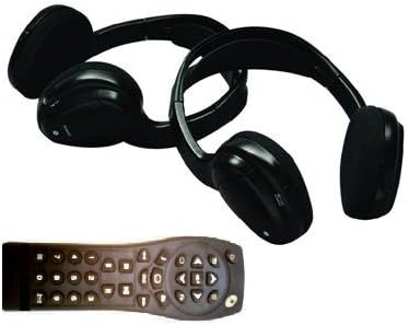 Yukon, Sierra, Escalade, Tahoe, Silverado, Denali DVD Headphones Headsets (Set of Two) and One Remote Control 2002 2003 2004 2005 2006