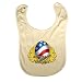 Strength and Unity Organic Baby Snap Bibs
