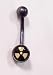 Nuclear Titanium Belly Ring