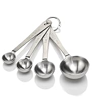 4 Stainless Steel Measuring Spoons