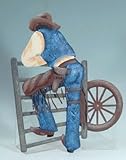 Decorative Metal Cowboy Plaque