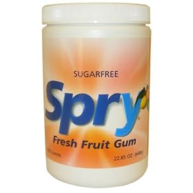 Spry Chewing Gum Fresh Fruit - 600 - Gum by Xlear