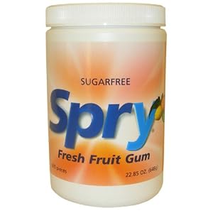 Spry Chewing Gum Fresh Fruit - 600 - Gum by Xlear