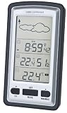 Bresser 7010777 TemeoTrend C - Kompakte Wetterstation mit Trendvorhersage, inklusiv Außensender