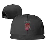 Unisex The Best Girl Friend Adjustable Snapback Baseball Cap 100%cotton Black One Size