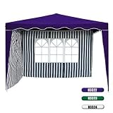 Eigenschaften LA-Sport  / Seitenteil Set 2er Pack für Pavillon 3 X 4 blau