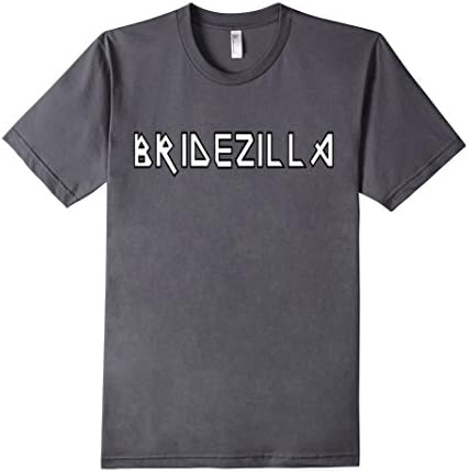 Men's Bridezilla - Iron Maiden Tee Shirt - Slim Fit Medium Asphalt