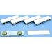 5 Magnetic Badge Bars Police Fire EMT ID Magnet Tool